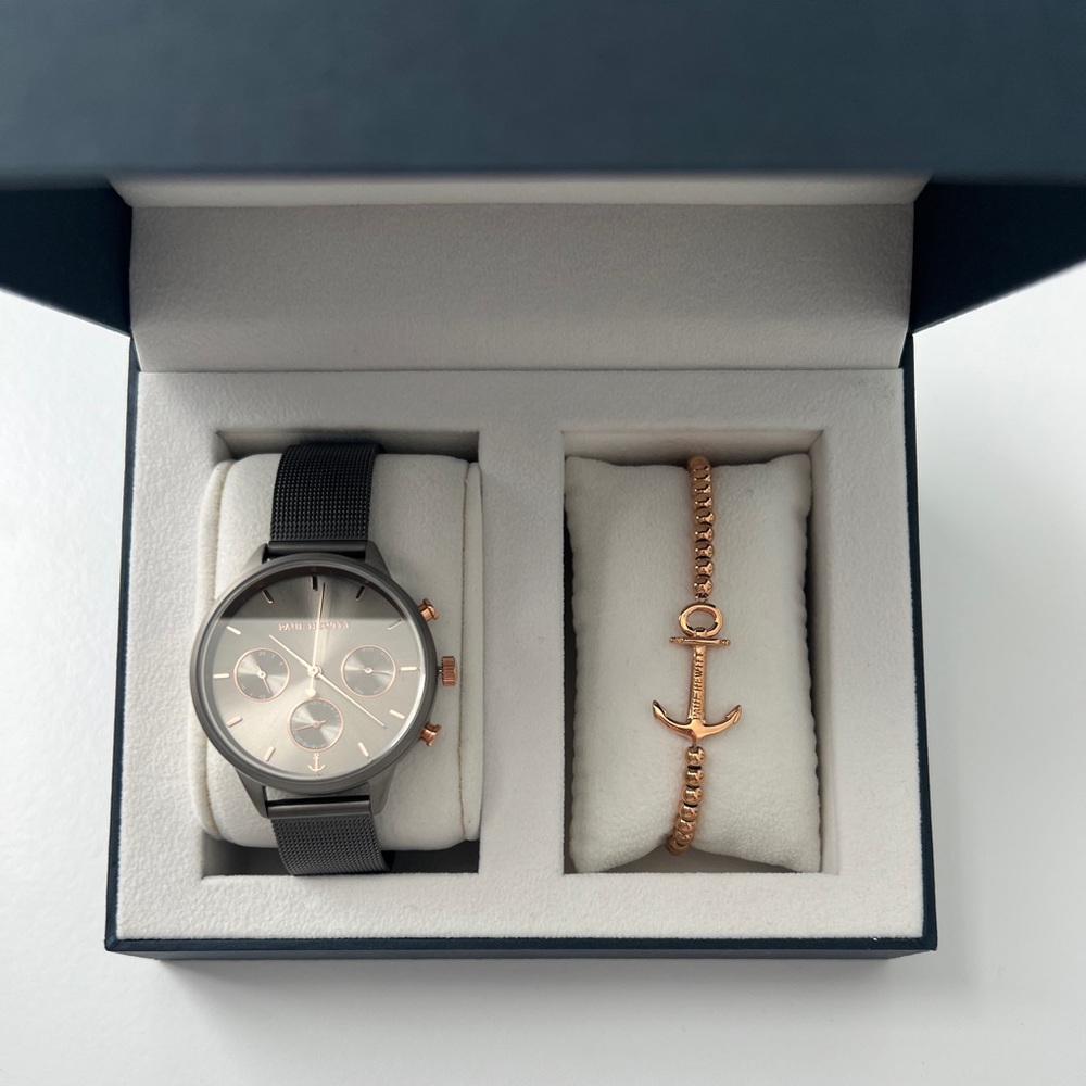 Paul Hewitt watch and bracelet set